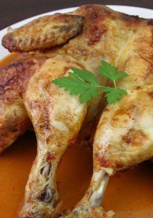 Una foto de Pollo piri piri
