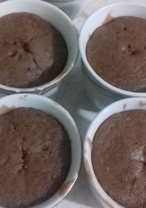 عکسی از دستور کاپ کیک بدون فر