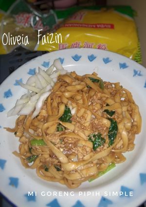 Foto resep 392) Mi Goreng Pipih Simple