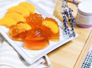 A picture of gelatin jelly