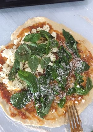Foto resep Naan Pizza Danke