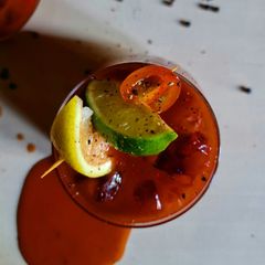 A picture of Bloody Mary 🍅.