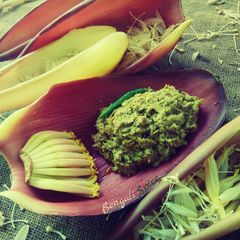 A picture of Banana Blossom/Vazhaipoo/Mocha Curry(Bangladeshi style)❤.