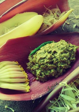A picture of Banana Blossom/Vazhaipoo/Mocha Curry(Bangladeshi style)❤.