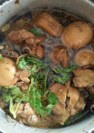 รูปของ ไข่พะโล้หม้อหุงข้าว