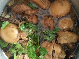 ไข่พะโล้หม้อหุงข้าว