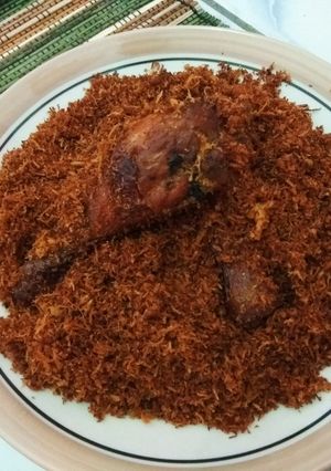 Foto resep Serundeng ayam