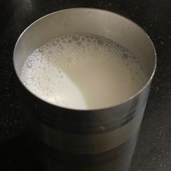 Jaggery milk A picture of Jaggery milk.