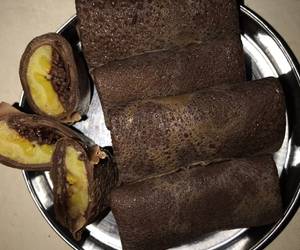 Siap Saji Dadar Gulung Pisang Coklat Sedap Nikmat Siap Saji Dadar Gulung Pisang Coklat Sedap Nikmat