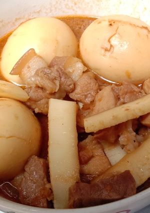 Hình của món Thịt kho tàu.