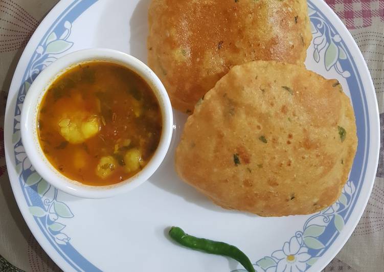 Easiest Way to Prepare Cooking Masala puri
