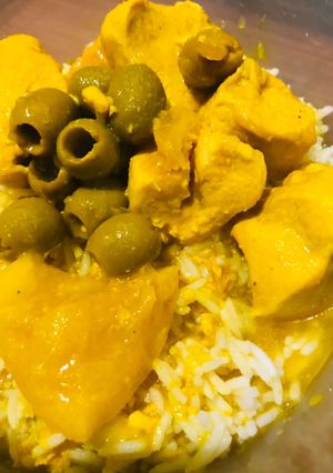Une photo de Tajine de poulet au citron