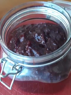 Una foto de Chamoy casero