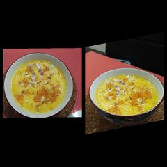 A picture of Motichoor kheer.