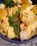 #christmasgift Ham & Cheese Tortellini with chicken pieces