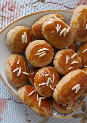 عکسی از دستور قرابیه عسل و دارچین😍😍
