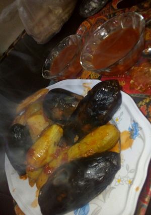 صورة لوصفة محاشي گوسا وباذنجان