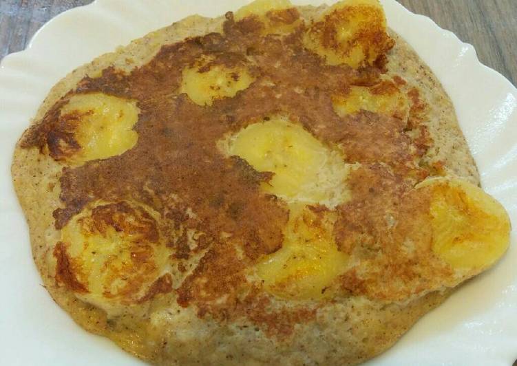 Panqueca de banana sem glúten e sem lactose