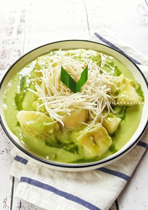 Foto resep Singkong Thailand Vla Matcha (No Santan)
