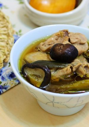 古早味瓜仔雞湯 的食譜成品照片