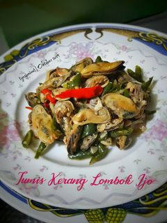 Foto resep 24. Tumis Kerang Lombok Ijo (week 3)