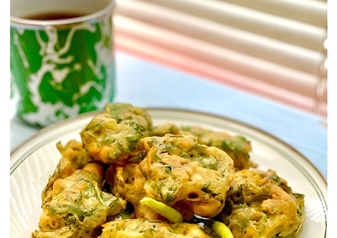 Resep Bakwan bayam yang Enak Banget