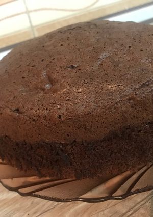 عکسی از دستور کیک شیفون شکلاتی