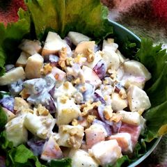Waldrof Salad A picture of Waldrof Salad.