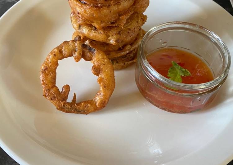 Recipe of Award-winning Beer Battered Onions Rings