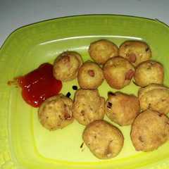 A picture of Perkedel tahu anti gagal.