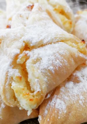 Mini Quarktaschen aus Blätterteig 😋 Rezepthauptbild
