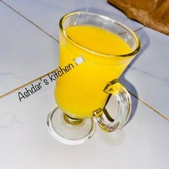 A picture of Orange juice😋😋.