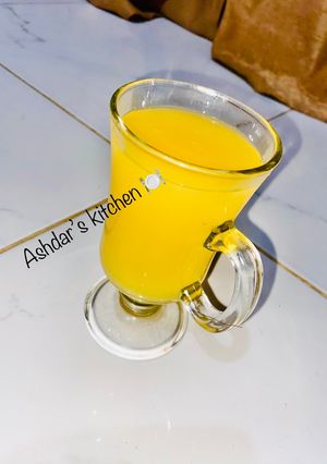 A picture of Orange juice😋😋.