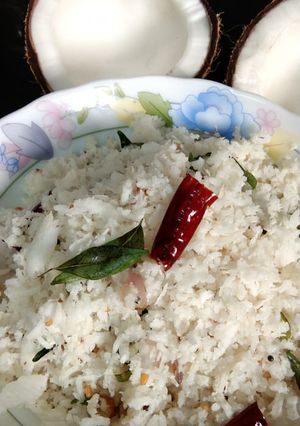 A picture of Coconut rice.
