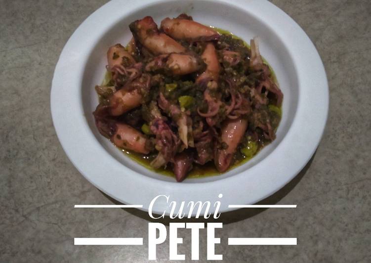 Cumi Pete Sambel Ijo