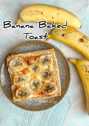 Foto resep Banana Baked Toast