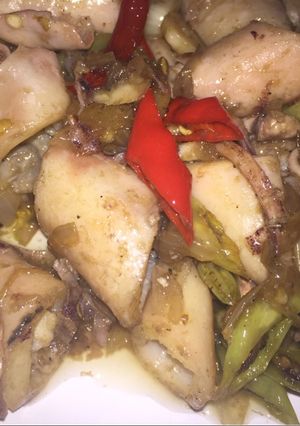 Foto resep Tumis cumi asin