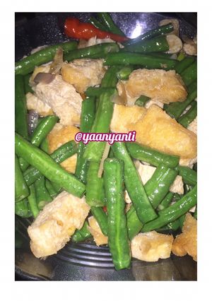 Foto resep Tumis kacang panjang