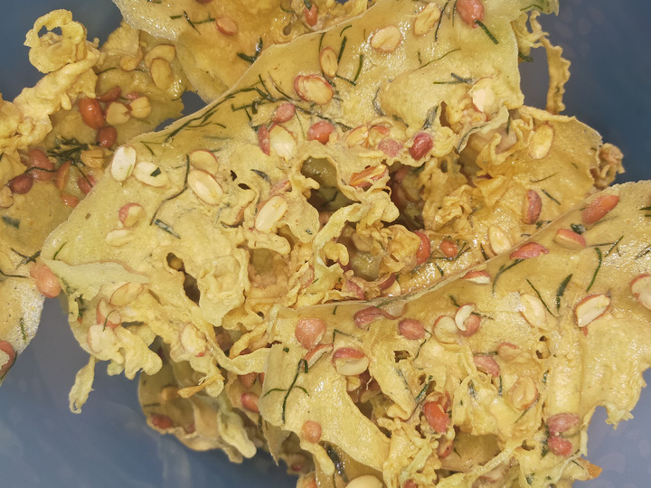 Resep Rempeyek kacang Anti Gagal