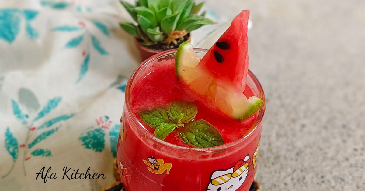 Jus semangka Lemon