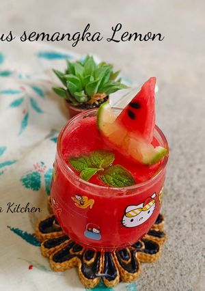 Foto resep Jus semangka Lemon