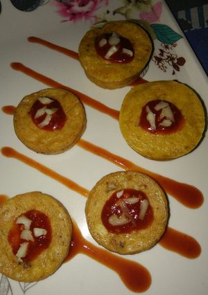 A picture of Microwave Savory muffins | How to make Microwave Savory muffins.