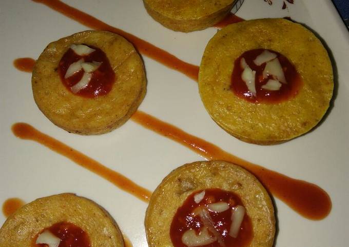 Steps to Prepare Speedy Microwave Savory muffins | How to make Microwave Savory muffins