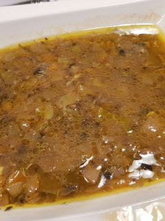 Una foto de Sopa de champiñones y quinoa🤤🤩