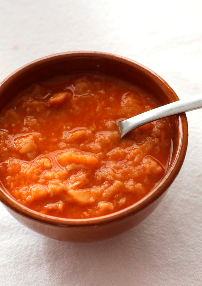 Una foto de Sopa de ajo o sopa castellana