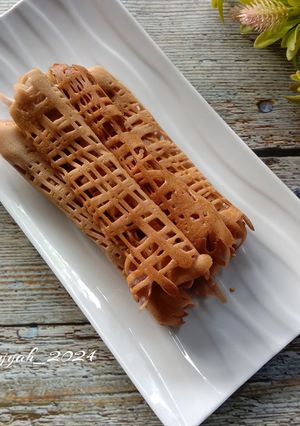 Foto resep 1000. Kue sarang laba laba rasa talas