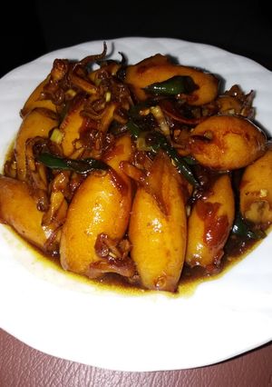 Foto resep Cumi bumbu iris