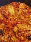 Pollo e peperoni alla romana