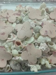 عکسی از دستور سالاد ماکارانی