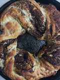 ROSCA TRENZADA RELLENA DE 🍫CHOCOLATE🍫🍩🧉Y CHOCO Y 🥥COCO🥥🍩🥥🧉(ideal para el mate)🧉🍩🧉